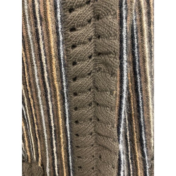 Missoni Made In Italy Striped Knit Wool Cardigan Coat Size 40 - Picture 10 of 16
